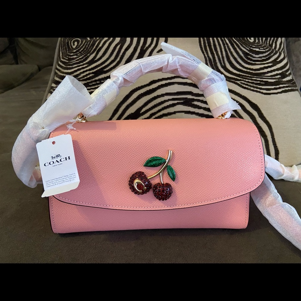 Brand new crossbody bag coach cherry